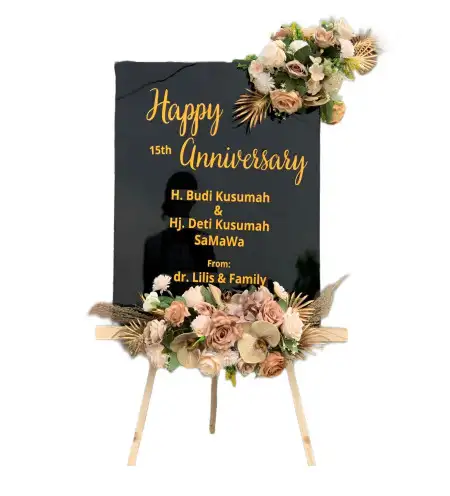 Papan Bunga Akrilik Labuhan Ratu I